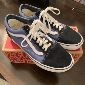 Worn once Vans old skool shoes